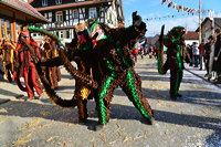 Brauchtum schwäbisch alemannische Fastnacht