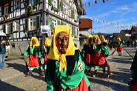 Brauchtum schwäbisch alemannische Fastnacht