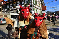 Brauchtum schwäbisch alemannische Fastnacht