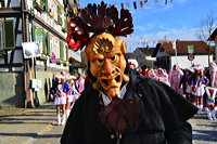 Brauchtum schwäbisch alemannische Fastnacht