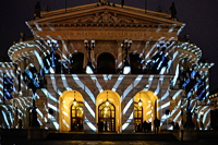 Alte Oper in Frankfurt am Main Luminale-Premiere für die Alte Oper 2018