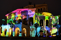 Alte Oper in Frankfurt am Main Luminale-Premiere für die Alte Oper 2018