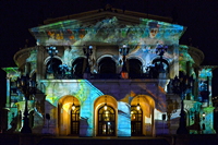 Alte Oper in Frankfurt am Main Luminale-Premiere für die Alte Oper