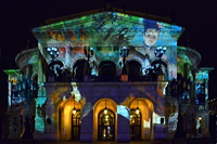 Alte Oper in Frankfurt am Main Luminale-Premiere für die Alte Oper