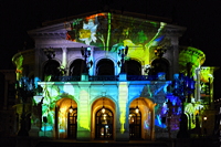 Alte Oper in Frankfurt am Main Luminale-Premiere für die Alte Oper