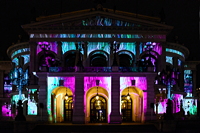 Alte Oper in Frankfurt am Main Luminale-Premiere für die Alte Oper