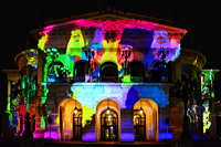 Alte Oper in Frankfurt am Main Luminale-Premiere für die Alte Oper