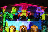 Alte Oper in Frankfurt am Main Luminale-Premiere für die Alte Oper