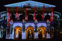 Alte Oper in Frankfurt am Main Luminale-Premiere für die Alte Oper 2018