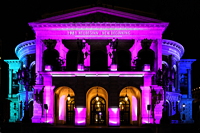 Alte Oper in Frankfurt am Main Luminale-Premiere für die Alte Oper 2018