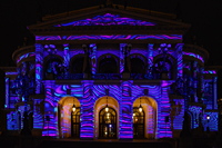 Alte Oper in Frankfurt am Main Luminale-Premiere für die Alte Oper