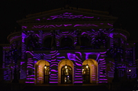 Alte Oper in Frankfurt am Main Luminale-Premiere für die Alte Oper 2018