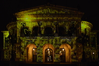 Alte Oper in Frankfurt am Main Luminale-Premiere für die Alte Oper 2018