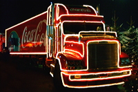 Coca-Cola Weihnachtstrucks 2004 Darmstadt-Weiterstadt Segmüller