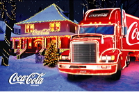 Coca-Cola Weihnachtstruks 2004 Darmstadt-Weiterstadt Segmüller