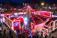 Coca-Cola Weihnachtstrucks 2004 Darmstadt-Weiterstadt Segmüller