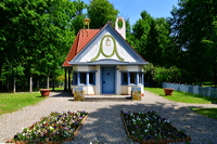 Prinzessinnenhaus 1902 Joseph Maria Olbrich Schloss Wolfsgarten Egelsbach Prinzessin Elisabeth von Hessen ein Kindertraum bis heute