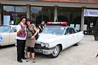 European Elvis Festival Bad Nauheim Elvis Presley King of Rock`n und Roll Cadillac-Parade August Elvis Presley der King starb am 16. August 1977 doch seine Legende lebt weiter