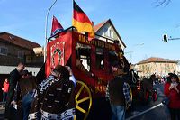  Fastnacht 2016 Mörfelden-Walldorf feiert mit einem Faschingsumzug im Stadtteil Mörfelden Helau