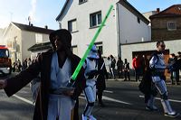  Fastnacht 2016 Mörfelden-Walldorf feiert mit einem Faschingsumzug im Stadtteil Mörfelden Helau