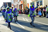  Fastnacht 2016 Mörfelden-Walldorf feiert mit einem Faschingsumzug im Stadtteil Mörfelden Helau