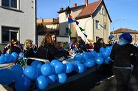  Fastnacht 2016 Mörfelden-Walldorf feiert mit einem Faschingsumzug im Stadtteil Mörfelden Helau