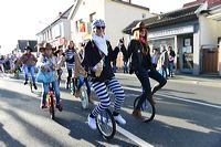  Fastnacht 2016 Mörfelden-Walldorf feiert mit einem Faschingsumzug im Stadtteil Mörfelden Helau