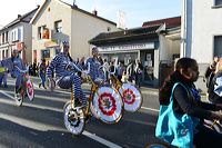  Fastnacht 2016 Mörfelden-Walldorf feiert mit einem Faschingsumzug im Stadtteil Mörfelden Helau