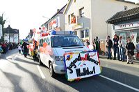  Fastnacht 2016 Mörfelden-Walldorf feiert mit einem Faschingsumzug im Stadtteil Mörfelden Helau