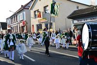  Fastnacht 2016 Mörfelden-Walldorf feiert mit einem Faschingsumzug im Stadtteil Mörfelden Helau