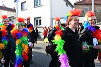  Fastnacht 2016 Mörfelden-Walldorf feiert mit einem Faschingsumzug im Stadtteil Mörfelden Helau