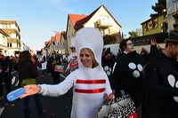  Fastnacht 2016 Mörfelden-Walldorf feiert mit einem Faschingsumzug im Stadtteil Mörfelden Helau