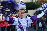  Fastnacht 2016 Mörfelden-Walldorf feiert mit einem Faschingsumzug im Stadtteil Mörfelden Helau