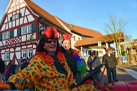  Fastnacht 2016 Mörfelden-Walldorf feiert mit einem Faschingsumzug im Stadtteil Mörfelden Helau