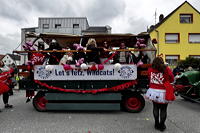 ? Helau Walldorfer Fastnachtsumzug närischer Lindwurm kleine und große Narren am Rathaus im Stadtteil Walldorf 2026