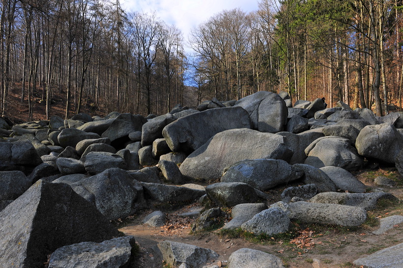 Felsenmeer Felsberg Römer Lautertal Nibelungensteig Odenwald