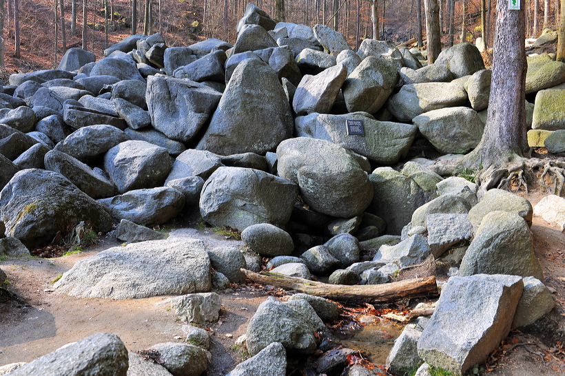 Felsenmeer Felsberg Römer Lautertal Nibelungensteig Odenwald