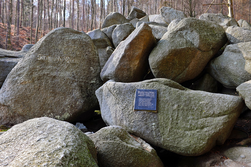 Felsenmeer Felsberg Römer Lautertal Nibelungensteig Odenwald