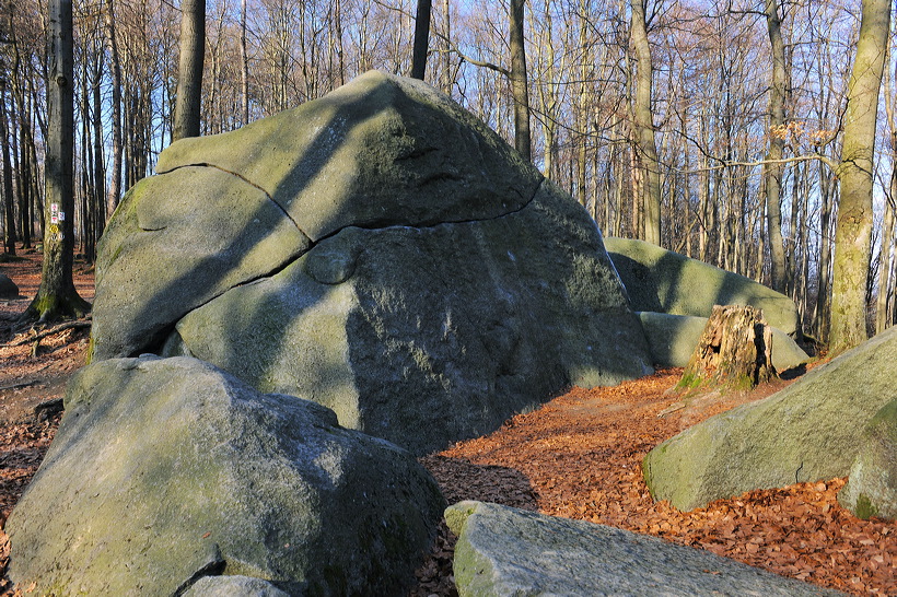 Felsenmeer Felsberg Römer Lautertal Nibelungensteig Odenwald