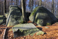 Felsenmeer Felsberg Römer Lautertal Nibelungensteig Odenwald