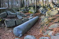 Felsenmeer Felsberg Römer Lautertal Nibelungensteig Odenwald