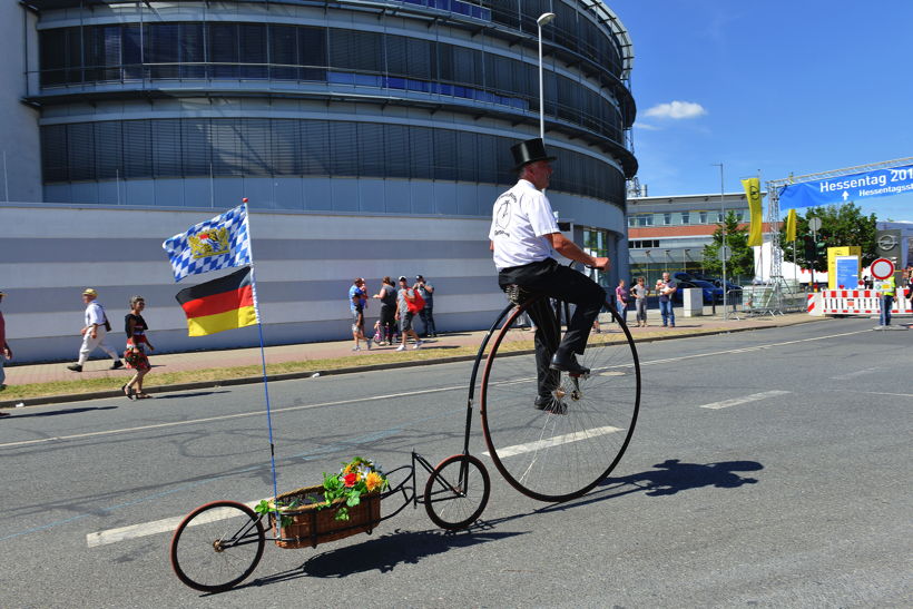 Großer Festzug 2017 beim Hessentag in Rüsselsheim