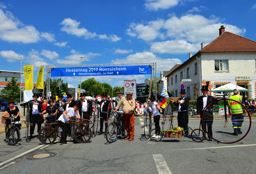 Großer Festzug 2017 beim Hessentag in Rüsselsheim