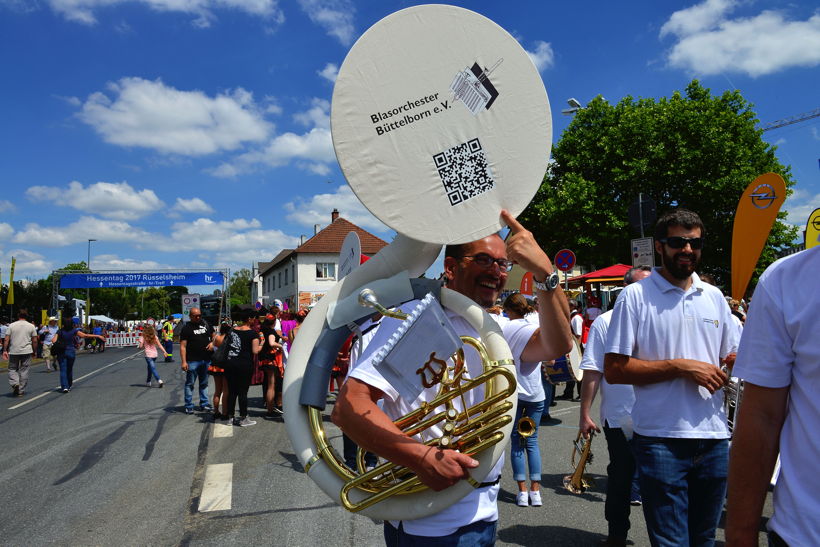 Großer Festzug 2017 beim Hessentag in Rüsselsheim