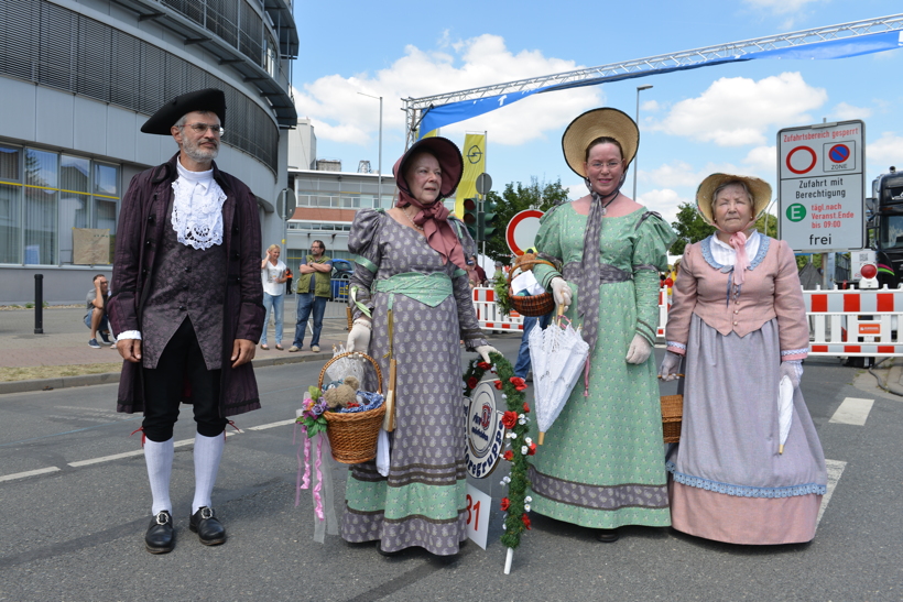 Großer Festzug 2017 beim Hessentag in Rüsselsheim