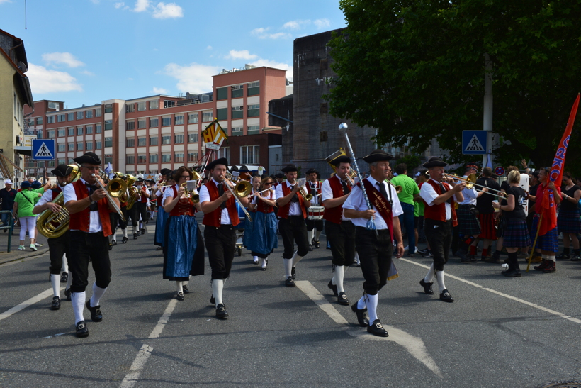 Großer Festzug 2017 beim Hessentag in Rüsselsheim