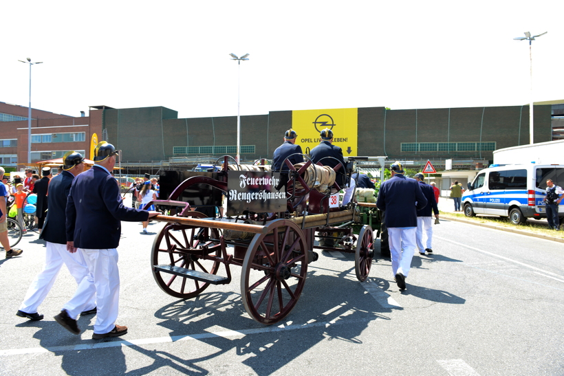 Großer Festzug 2017 beim Hessentag in Rüsselsheim