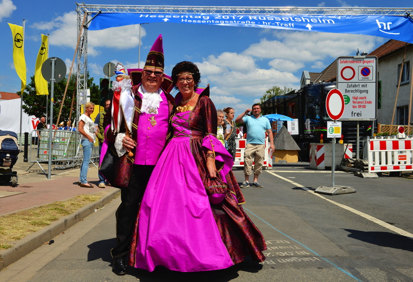 Großer Festzug 2017 beim Hessentag in Rüsselsheim