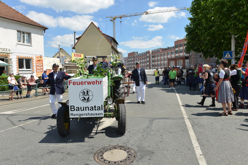 Großer Festzug 2017 beim Hessentag in Rüsselsheim