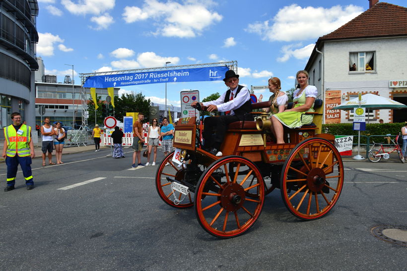 Großer Festzug 2017 beim Hessentag in Rüsselsheim